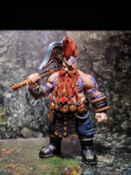 Figurka Gotrek Zabójca Trolli - Warhammer 25cm