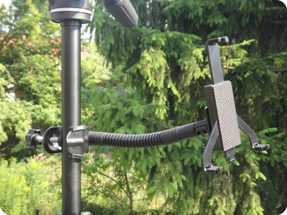 Uchwyt na tablet 7″ 10,1″ z giętkim 4cm grubości ramieniem 70cm