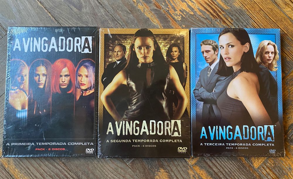 A Vingadora (Alias) Primeira, segunda, e terceira temporada DVD selado