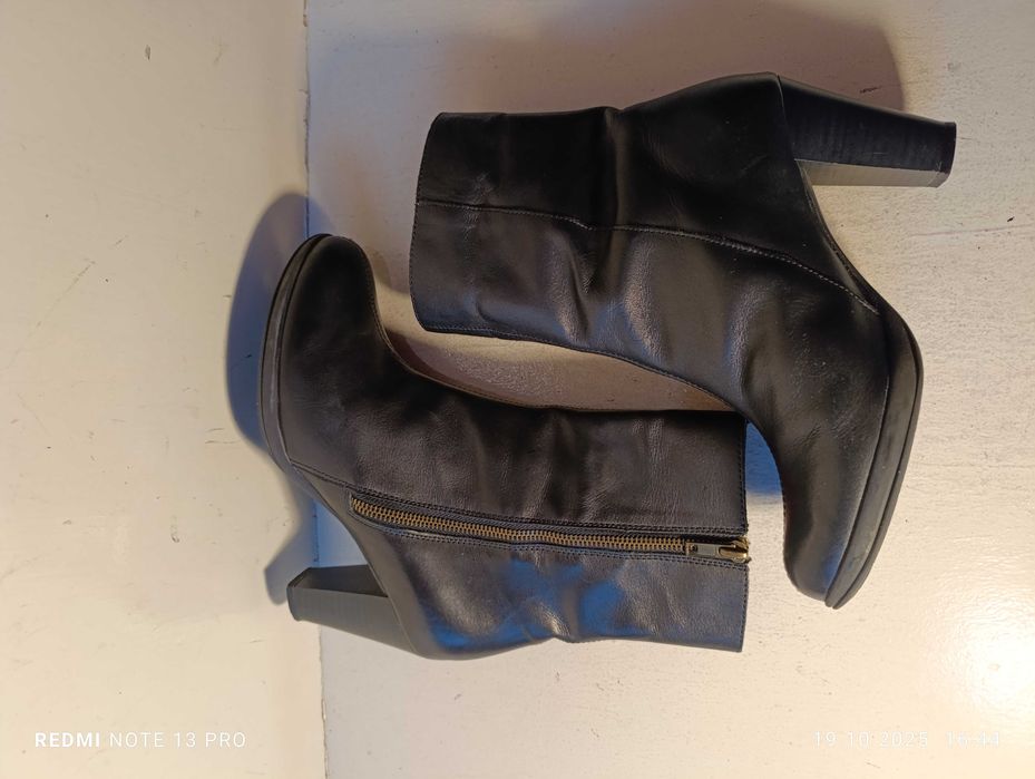 botki skórzane Remonte