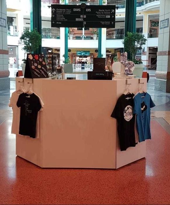 Módulo/quiosque para shopping