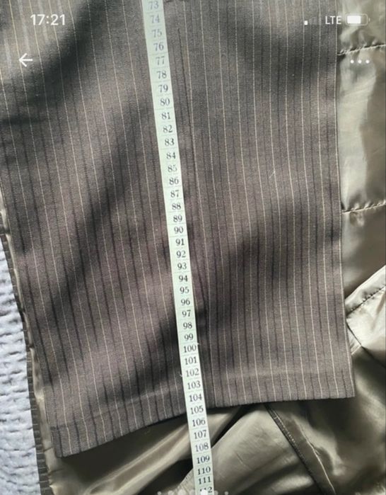 Garnitur męski z kamizelka