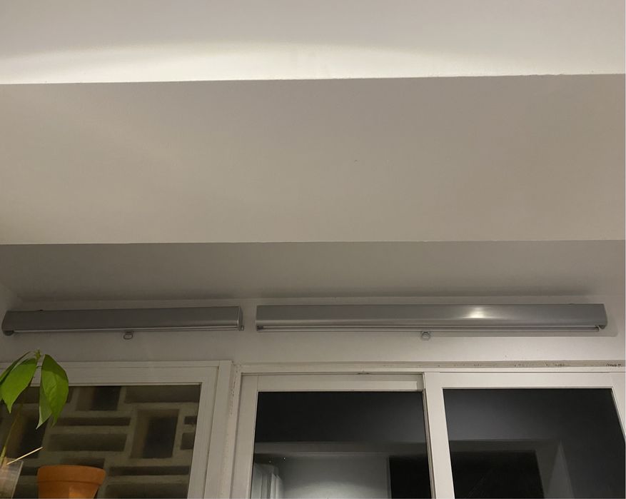 estore de rolo branco opaco Tretur Ikea - 120cm largura