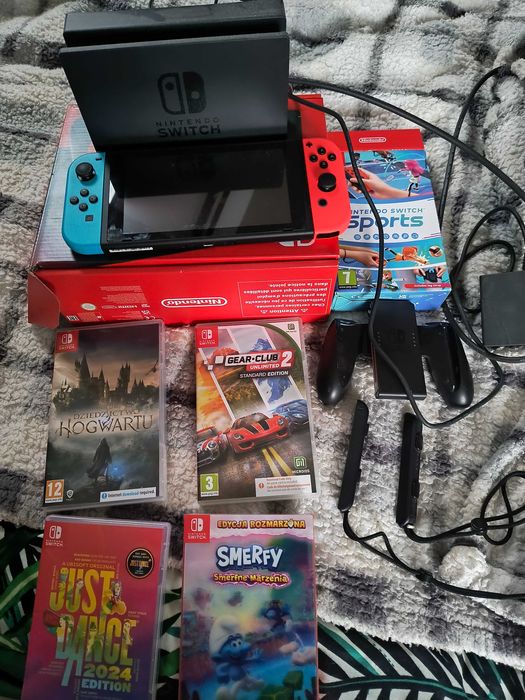 Nitendo switch zestaw