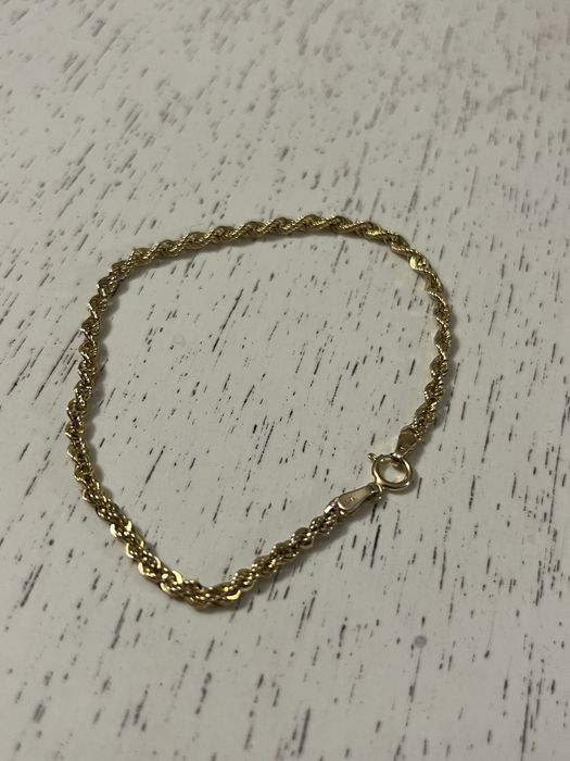 Złoto 585 koredl 1,47g 18,5cm bransoletka
