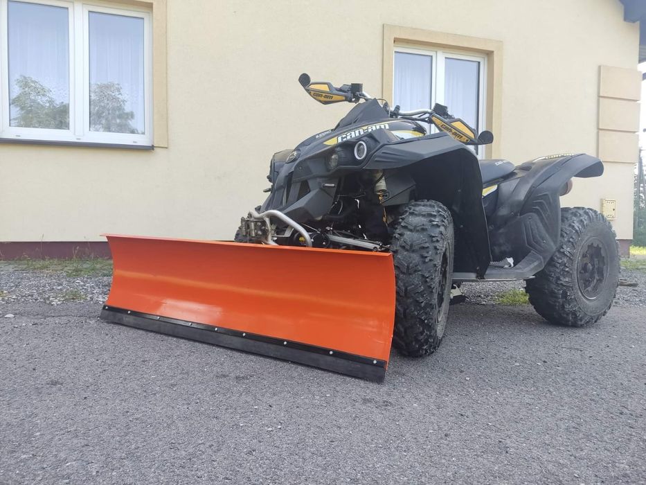 Mocny pług do quada do śniegu uniwersalny montaż Dowóz