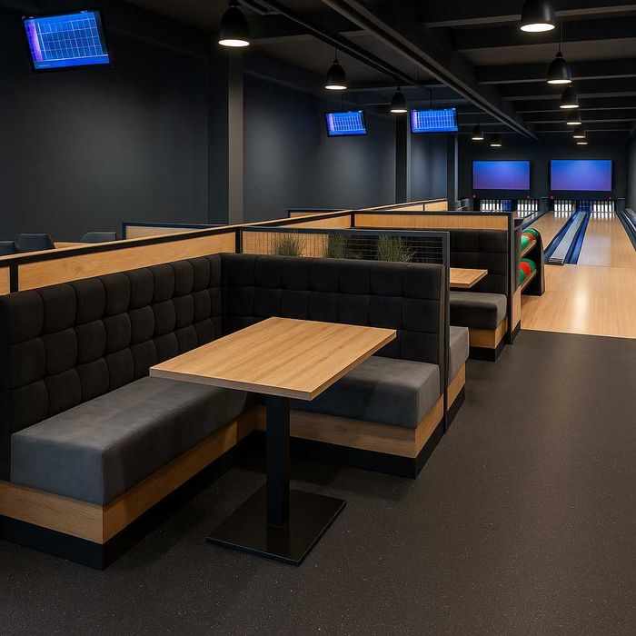 Loże barowe, loża barowa, kanapy sofy do klubu restauracji baru lokalu PRODUCENT