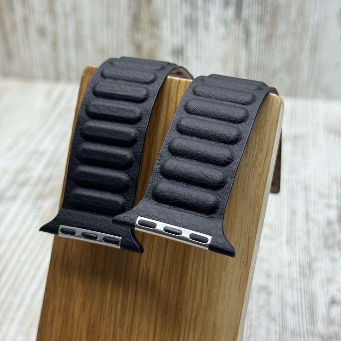 Ремешок кожаный на магните Apple Watch Ultra/ 46/ 45/ 44 мм. Ремінець