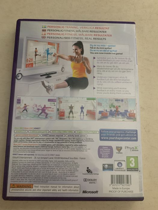 Your shape fitness evolved xbox 360