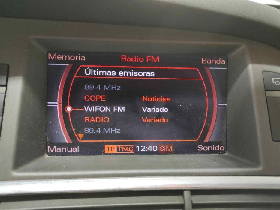 SISTEMA NAVEGAÇÃO GPS AUDI A6 BERLINA (4F2) 3.0 TDI QUATTRO (165KW)