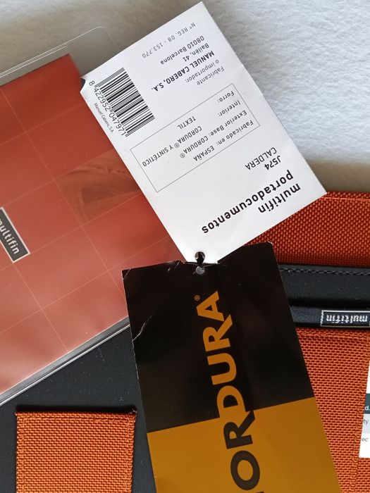 Porta-documentos portátil com bloco de notas á prova de água