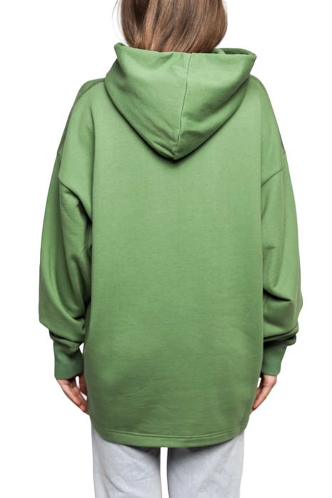 Худі Acne Studios Franklin Reverse Logo Hoody Green
