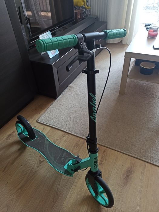Hulajnoga Składana Raven Anabel Black/Mint z hamulcem