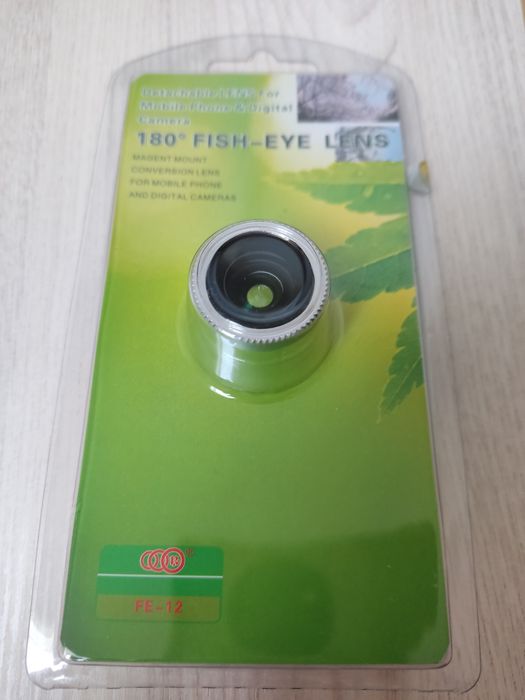 Fisheye лінза, об'єктив фішай до телефону