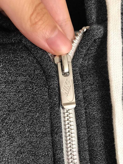 casaco nike fato de treino futebol desporto M cinzento hoodie blusao sweatshirt