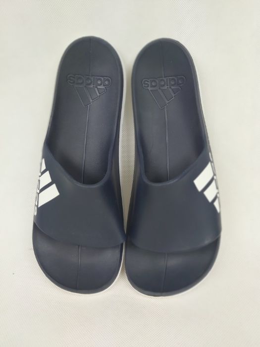 Klapki ADIDAS granatowe uk10 eu 44 1/2