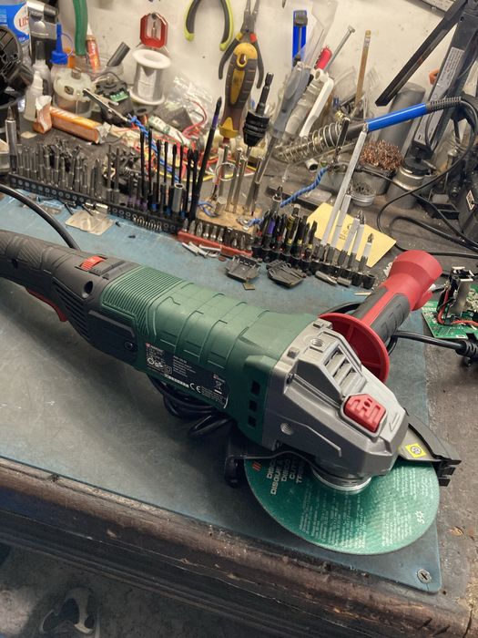 Rebarbadora eléctrica parkside 125mm, 750w