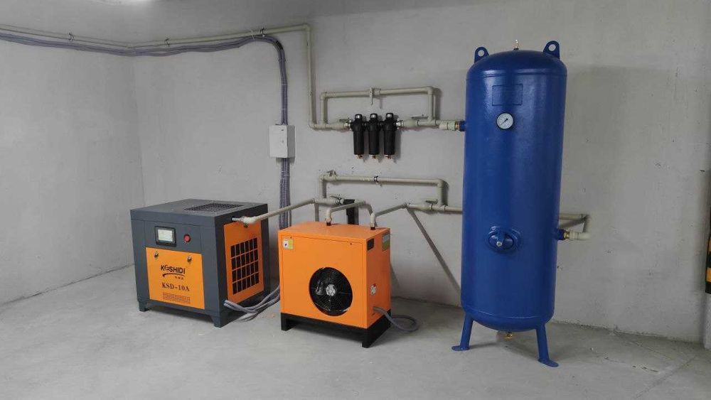 Новый компрессор винтовой по цене поршневого