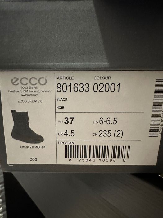 Ugg Ecco зимові чоботи