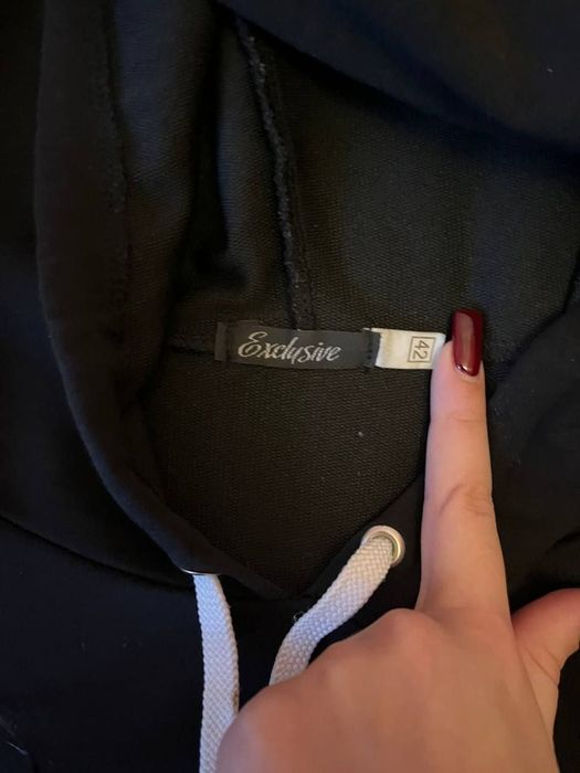 Укорочене худі оверсайз 40 р.