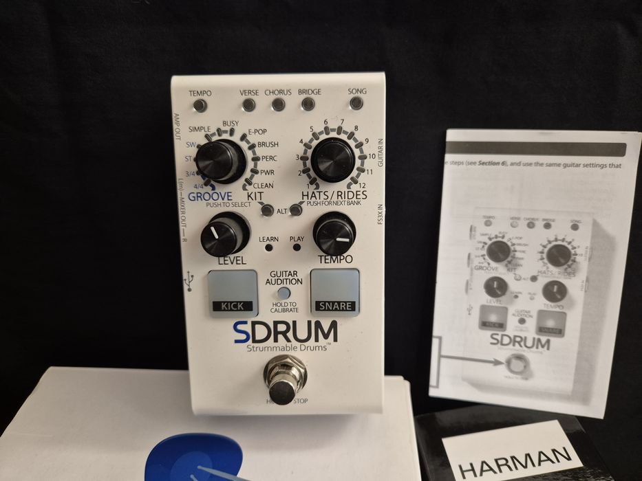 Digitech Sdrum strummable drums