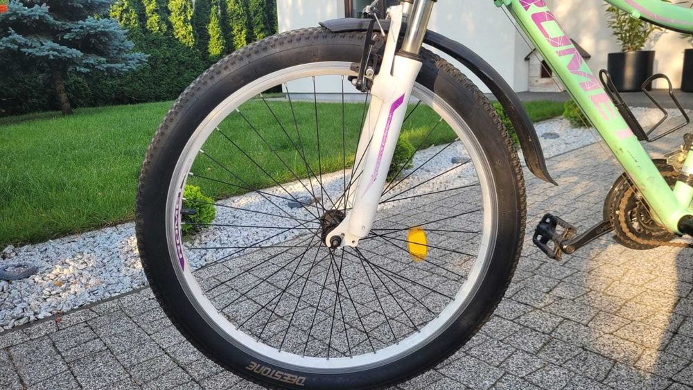 Rower górski Romet Jolene 6.1 – miętowy, bardzo dobry stan