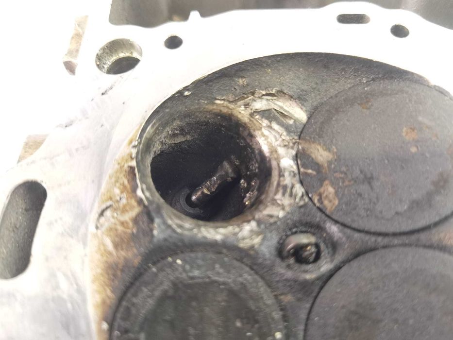 głowica na części ktm exc 400 09r