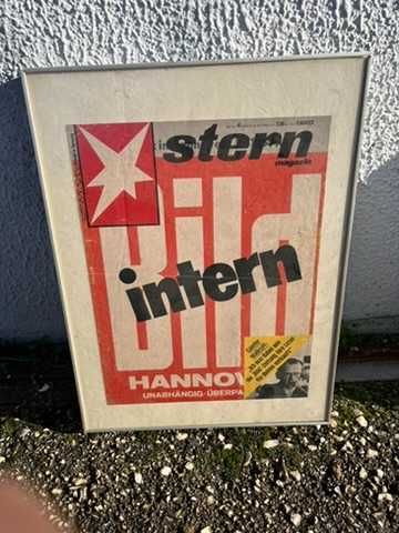 Capa de revista alemã / Hamburgo 1977