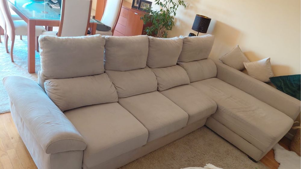 Sofa com chaise Long