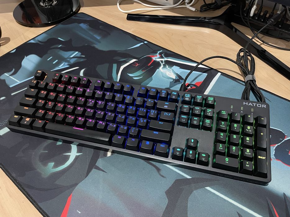 Клавиатура Hator Rockfall 2 Optical RGB 100%