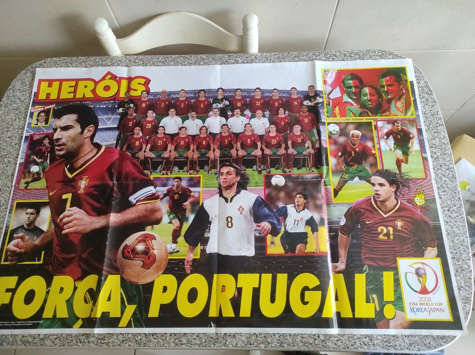 Poster Heróis do Mundial 2002