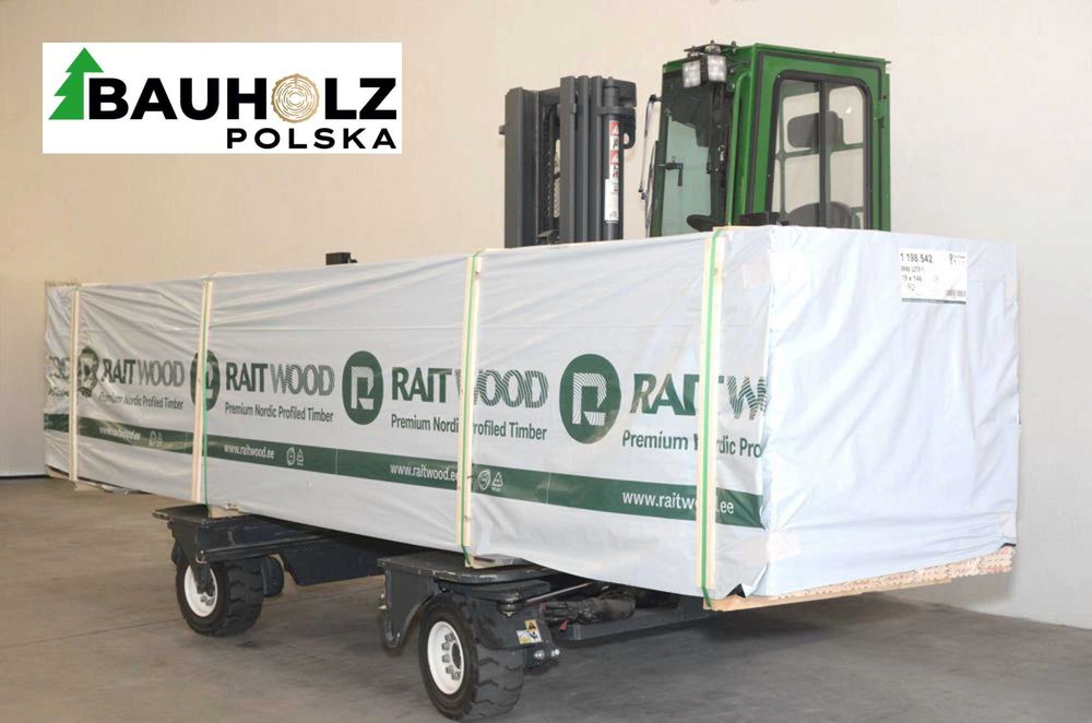 Drewno konstrukcyjne budowlane do budowy suszone strugane C24 KVH BSH