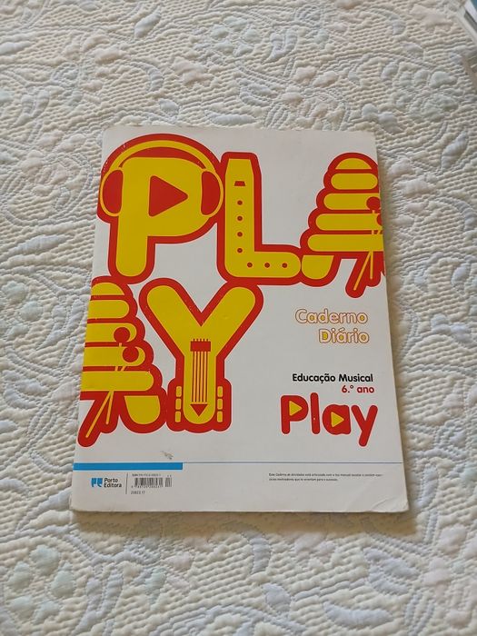 Play - Caderno de Atividades + Orff 6.º Ano (Educação Musical) - Porto Editora
