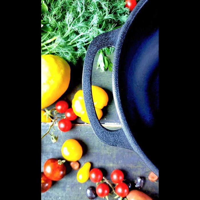 Котелок 3л, Ø22см чавунний з алюмінієвою кришкою (Т402С2)