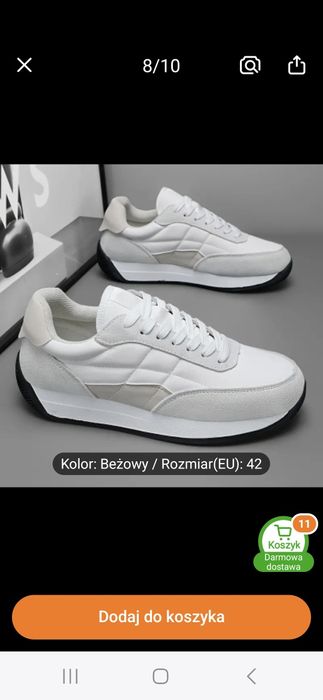 Buty sportowe Adidasy męskie 42