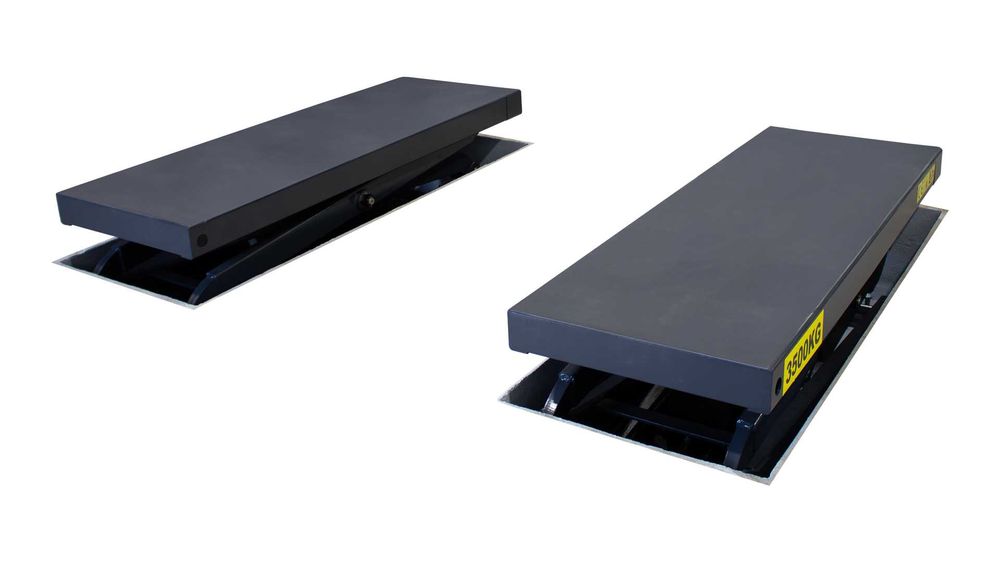 Elevador de Tesoura de Embutir Eletro-hidráulico 3,5Ton KROFTOOLS JL20