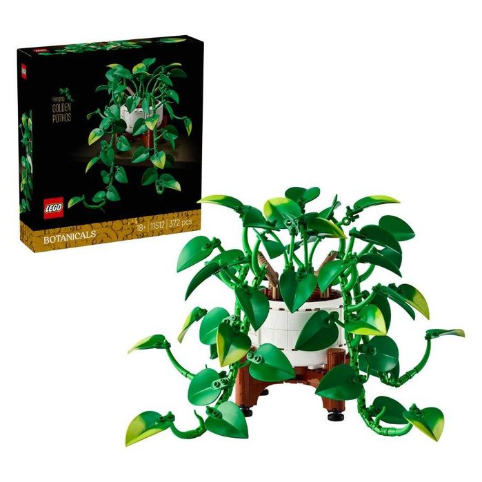 LEGO Botanicals 11512 Hanging Golden Pothos / Звислий епіпремнум золотистий