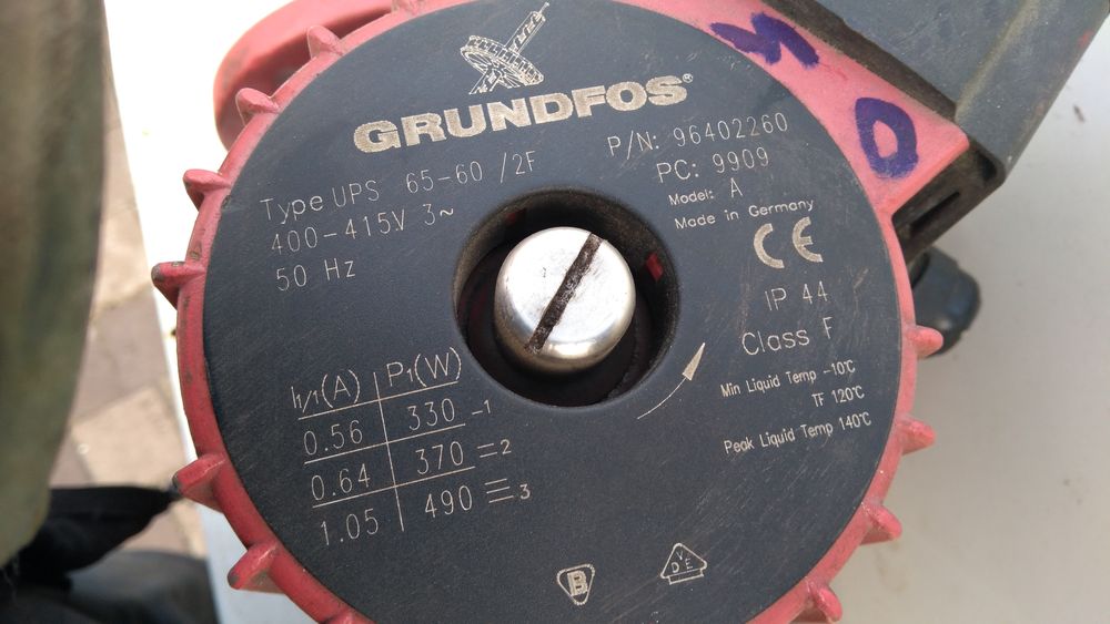 Pompa Obiegowa Grundfos UPS 65-60/2F  używana z gwarancją