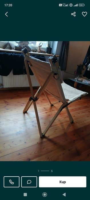 Leżak drewniany costwey solidny