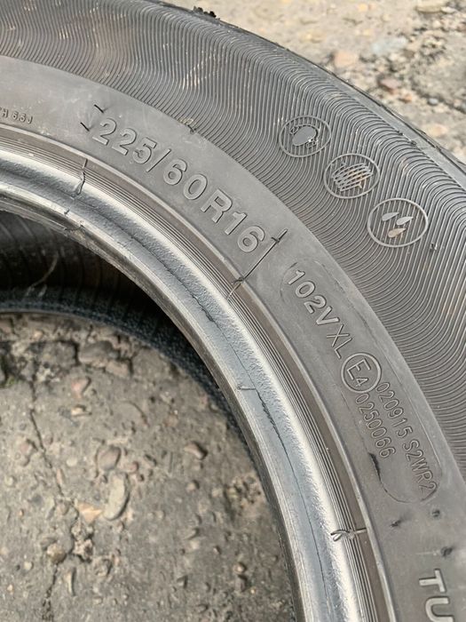 Шини 225/60 R16 Minerva 2022 рік,6,8 мм