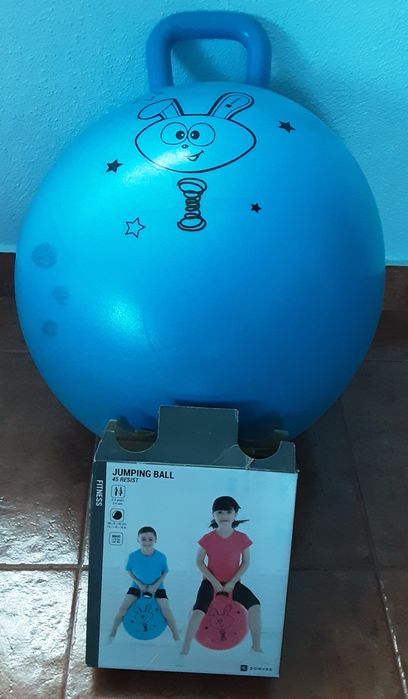 Bola saltitona azul Decathlon