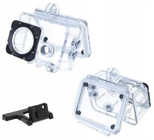 Kamera Sportowa Full HD 1080p z Wyświetlaczem LCD Wodoodporna