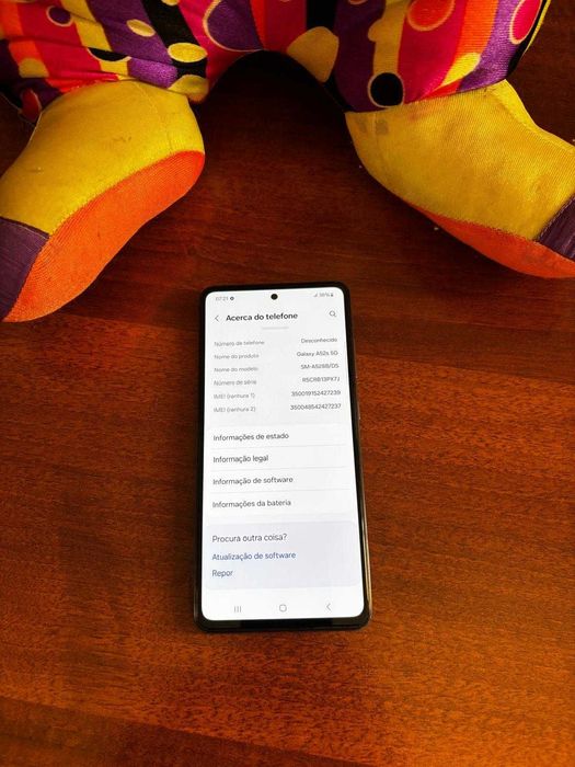 Samsung A52s 5G em ótimo estado.