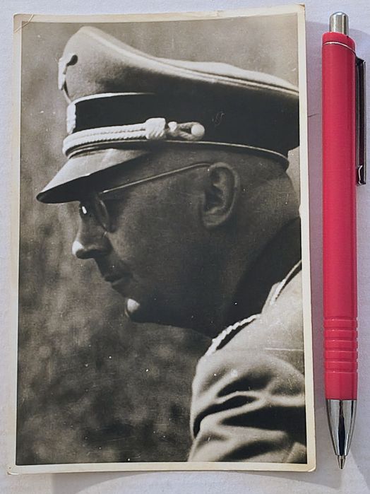 Militaria Fotos de oficiais das Waffen SS Heinrich Himmler