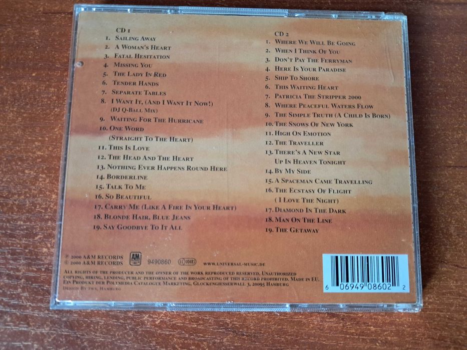 CD (audio) Chris De Burgh - Greatest Hits (2 CD)