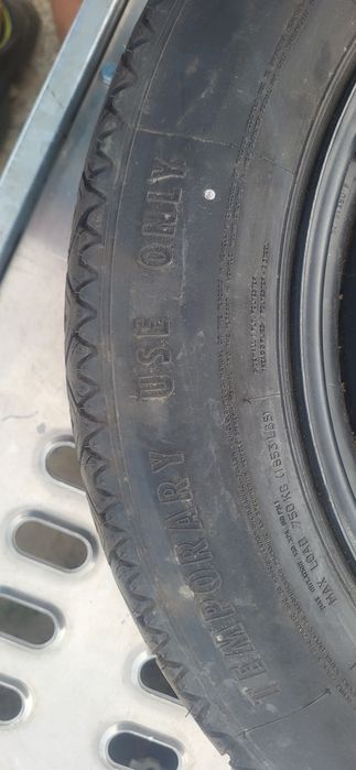 Koło zapasowe dojazdóka Ford , Volvo 5x108