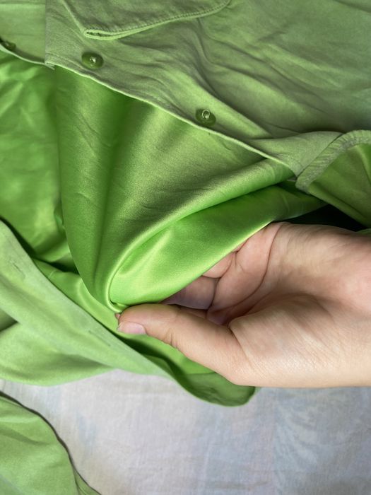 м'яка зелена сорочка гоблін кор fairy style