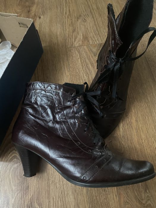Buty  przepiekne retro  skora naturalna   Okazja !