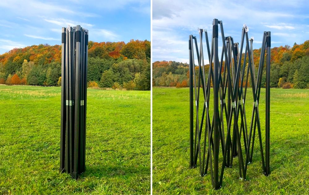 Namiot Pawilon Ogrodowy Handlowy Samorozkładający Ekspresowy 3x3 Altan