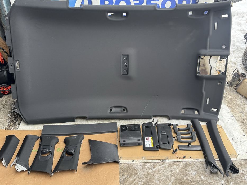 Чорна стеля Пассат б8 passat b8 потолок європа